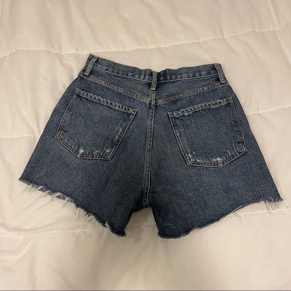 AGOLDE dee shorts in precision - Picture 4 of 7